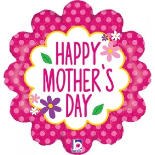 Happy Mother's Day Flower Garden Balloon